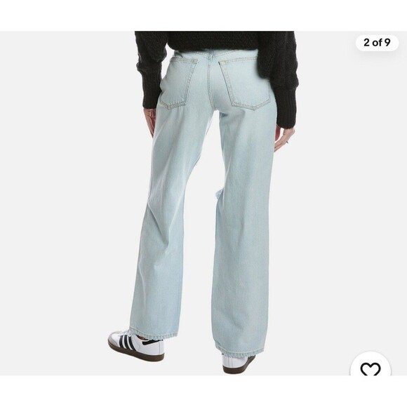 RE/DONE Loose Long Acqua Destroy Jeans Size 27 – Retail $325 NWT - Picture 2 of 10